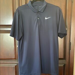Nike Blue Polo Shirt Performance Athletic